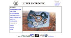 Desktop Screenshot of hitelektronik.si